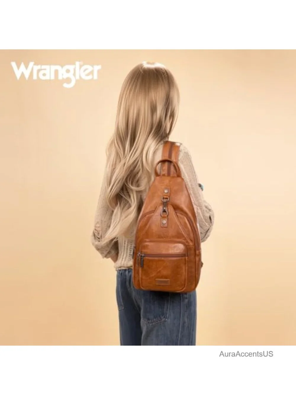 Convertible Backpack Purse Sling Bag Shoulder Crossbody Adjustable Strap Faux